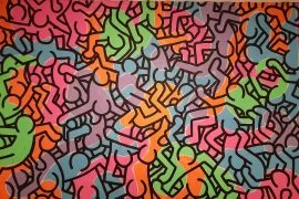 Keith Haring in mostra a Pisa Palazzo Blu - immagine 1